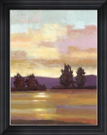 Framed Canyon River II Print