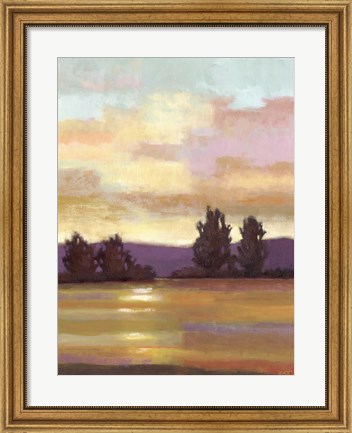 Framed Canyon River II Print