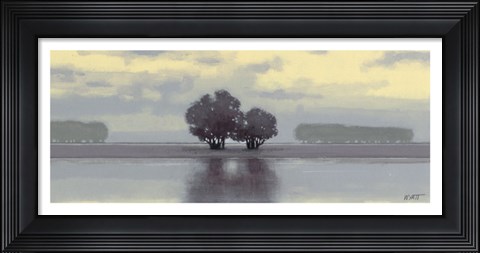 Framed Lake Amethyst I Print