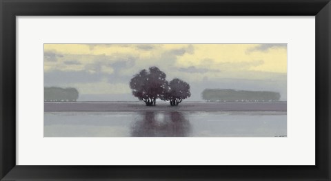 Framed Lake Amethyst I Print