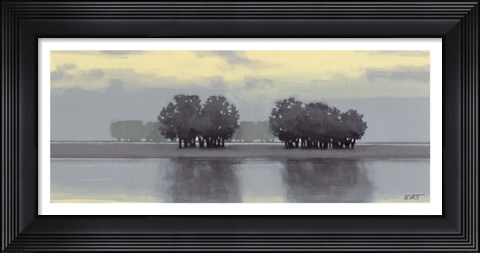 Framed Lake Amethyst II Print