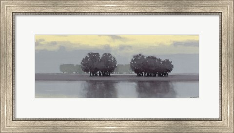 Framed Lake Amethyst II Print