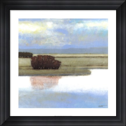 Framed Crystal Bay II Print