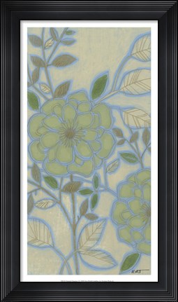 Framed Natural Elegance I Print