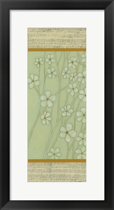 Framed Woodland Melody I Print