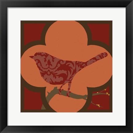 Framed Moroccan Songbird IV Print