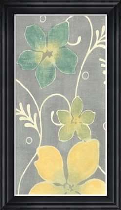 Framed Tropical Whimsy I Print