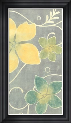 Framed Tropical Whimsy II Print