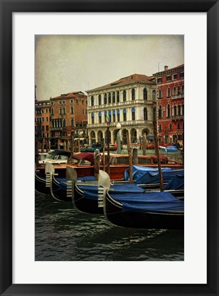 Framed Venetian Canals II Print