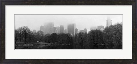 Framed Panorama of NYC III Print