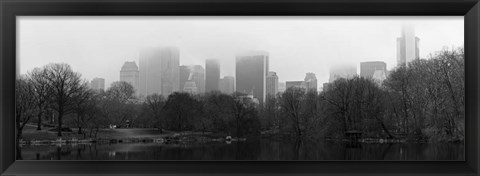 Framed Panorama of NYC III Print