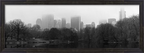Framed Panorama of NYC III Print