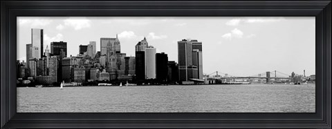 Framed Panorama of NYC IV Print