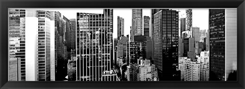 Framed Panorama of NYC VII Print