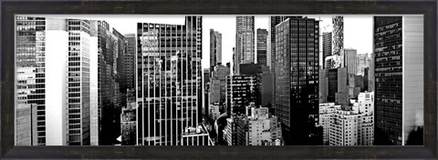 Framed Panorama of NYC VII Print