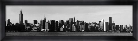 Framed Panorama of NYC VIII Print