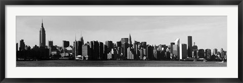 Framed Panorama of NYC VIII Print