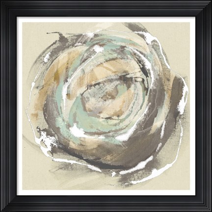 Framed Flora I Print