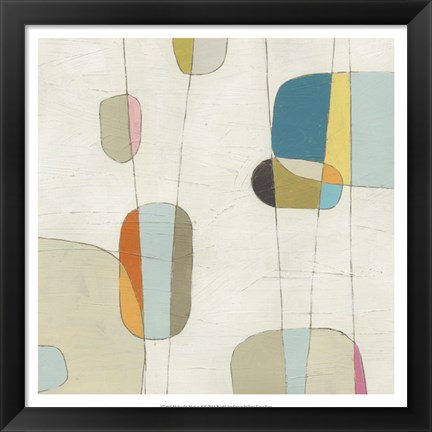 Framed Molecular Motion II Print