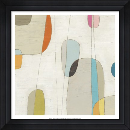Framed Molecular Motion III Print