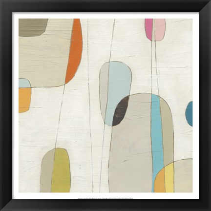 Framed Molecular Motion III Print