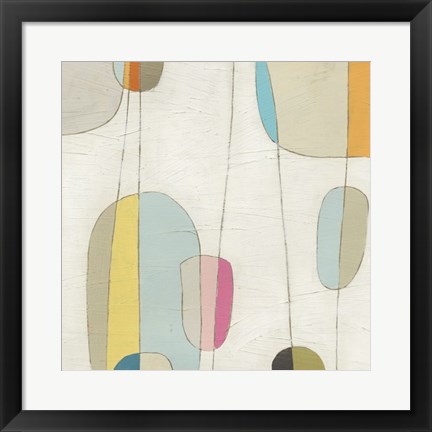 Framed Molecular Motion IV Print