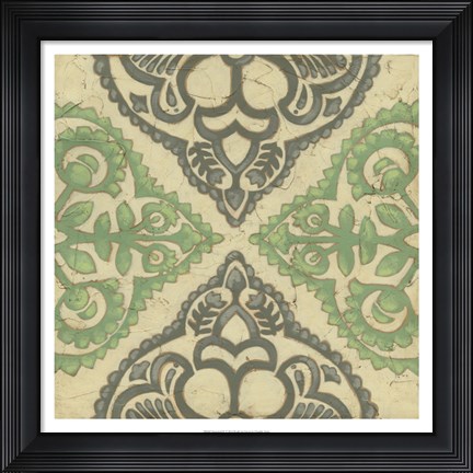 Framed Quatrefoil IV Print