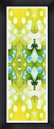 Framed Watercolor Quilt VII Print