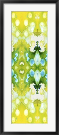 Framed Watercolor Quilt VII Print
