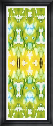 Framed Watercolor Quilt VIII Print