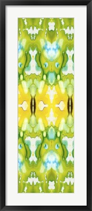 Framed Watercolor Quilt VIII Print