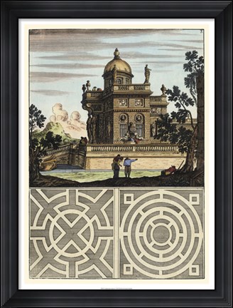 Framed Architectura Curiosa I Print