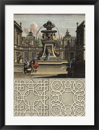 Framed Architectura Curiosa II Print