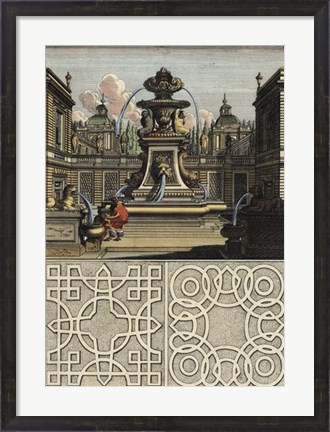 Framed Architectura Curiosa II Print