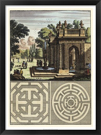 Framed Architecture Curiosa III Print