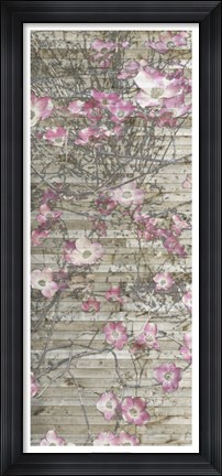 Framed Dogwood Dance I Print