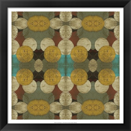 Framed Circular Repeat I Print