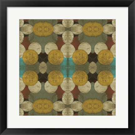 Framed Circular Repeat I Print
