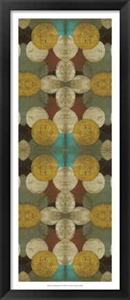 Framed Circular Repeat III Print