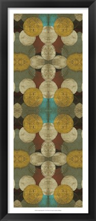 Framed Circular Repeat III Print