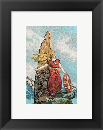 Framed Nationalism Viking Cultivation Print