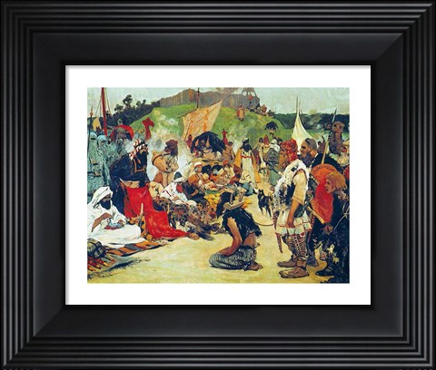 Framed Trade Negotiations in the Country of Eastern Slavs Print
