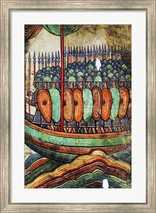 Framed Viking Kite Print