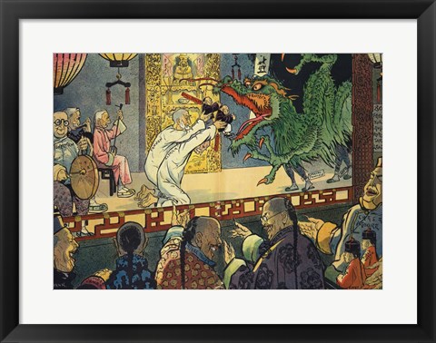 Framed Chinese Play Print