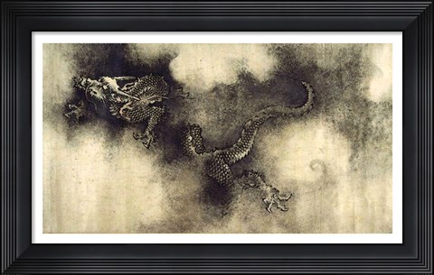 Framed Nine Dragons Print