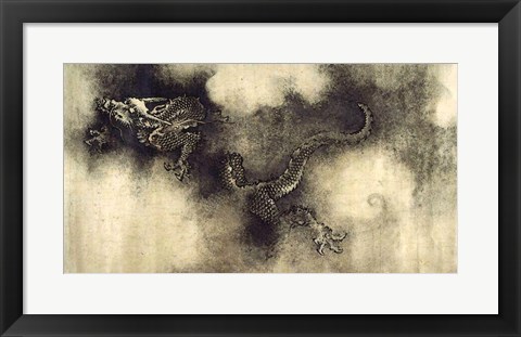 Framed Nine Dragons Print