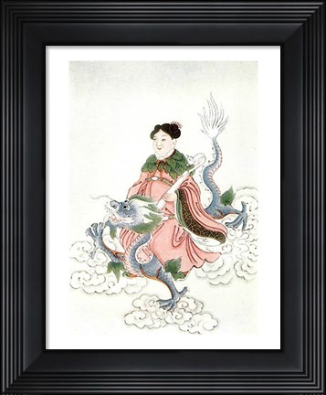 Framed Spirit of the Well Print