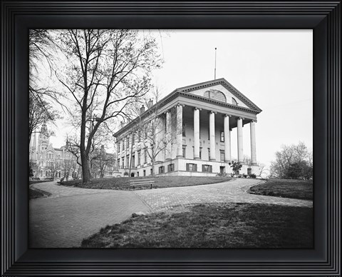 Framed Capitol, Richmond, Va. Print