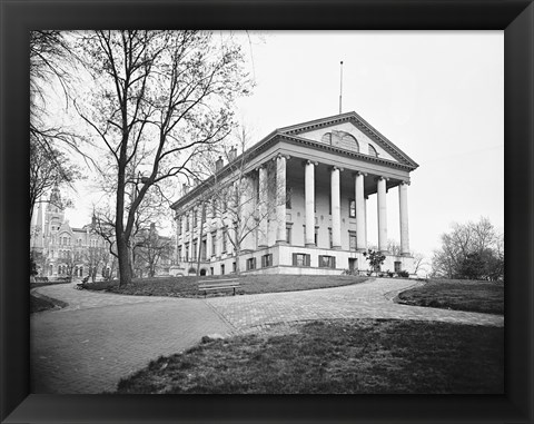 Framed Capitol, Richmond, Va. Print