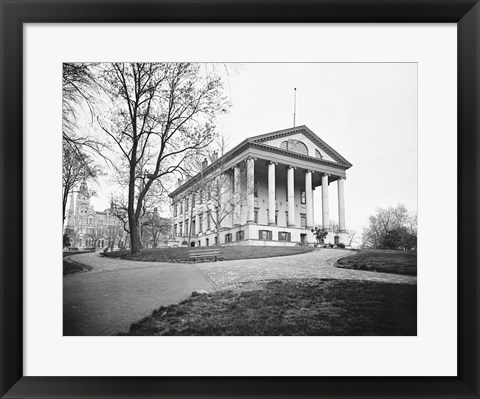 Framed Capitol, Richmond, Va. Print